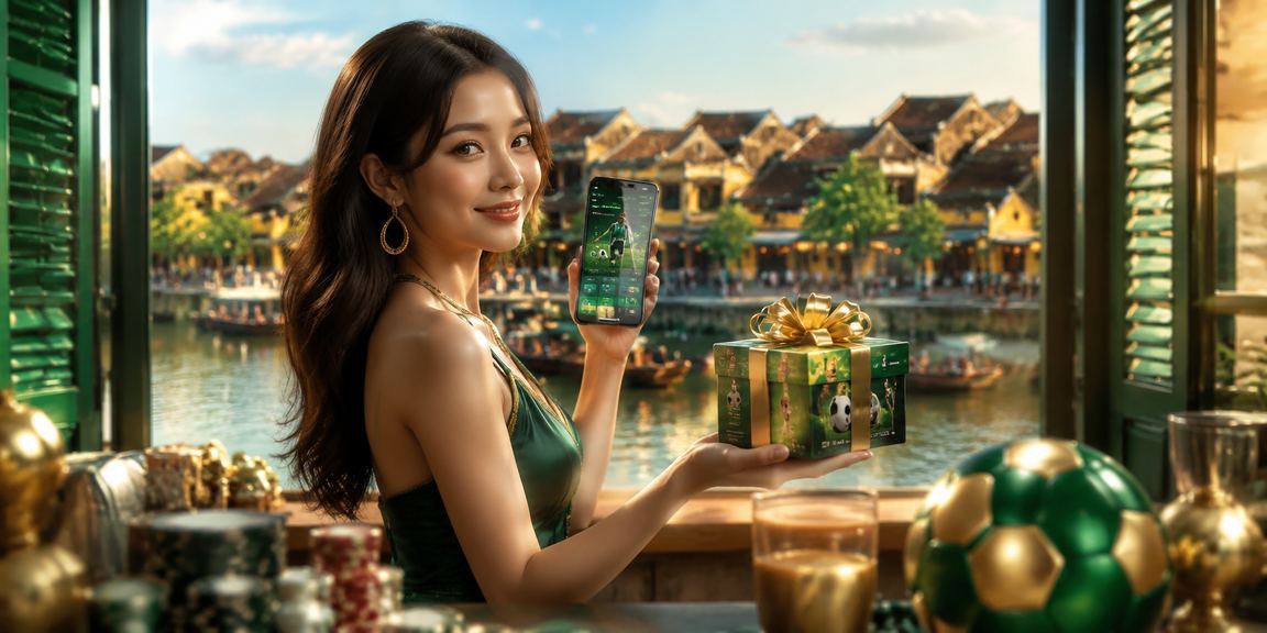 Thành viên VIP tại Hội An tận hưởng không gian cà phê sang trọng và kiểm tra bonus ưu đãi trên điện thoại